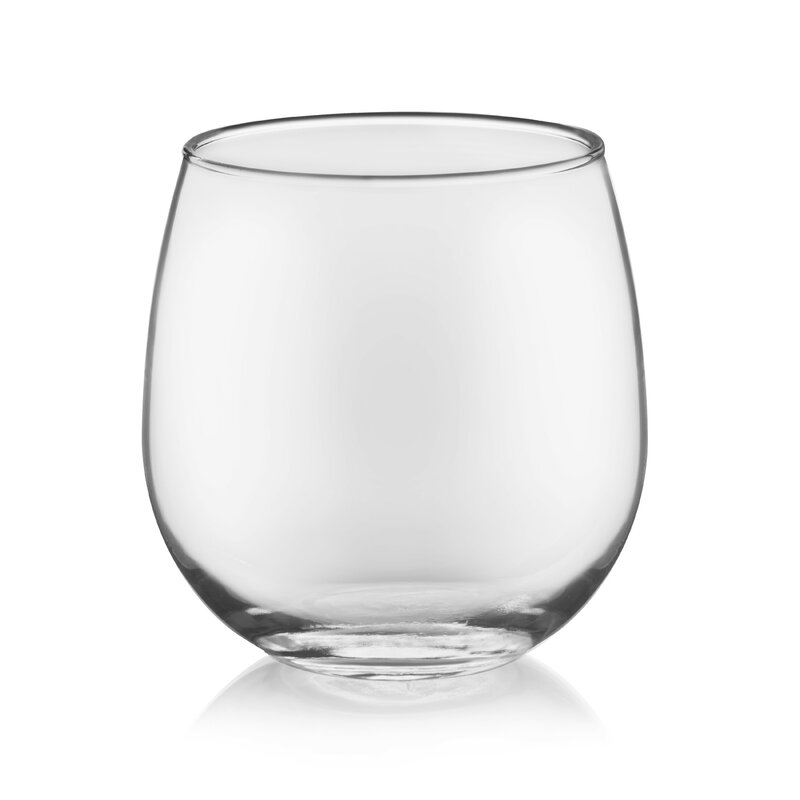 17 oz. Stemless Wine Glass