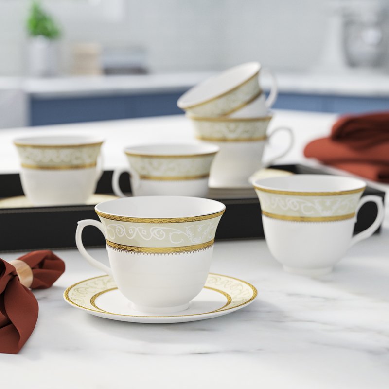 Vanhoose Tea Cup and Saucer Set
